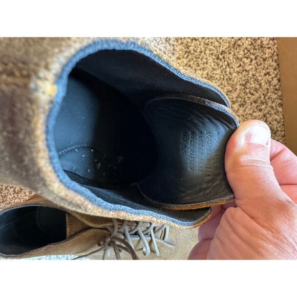 Nisolo Day Tripper Chukka Boot - Waxed Brown Suede / Leather - Men 8.5 /Women 10 - Picture 13 of 14